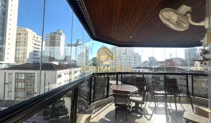 Varanda Gourmet e 3 Dorms a 4 Minutos da Praia das Astúrias - Guarujá/SP