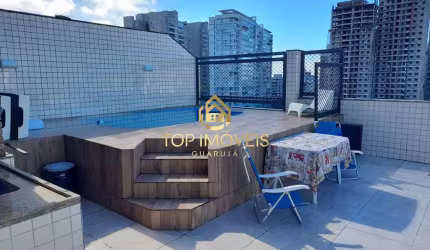 Amplo Apartamento de Cobertura entre Praias do Tombo e Astúrias