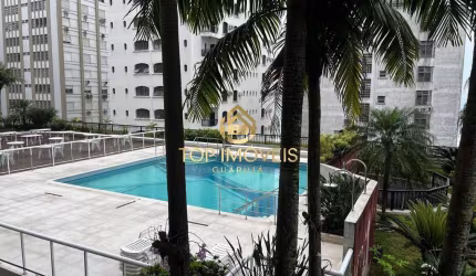 Piscina Sauna e Churrasqueira na Quadra da Praia de Pitangueiras Guarujá/SP