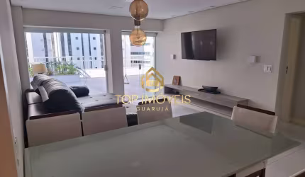 Apto Mobiliado 4 Suites Pé na Areia Praia das Astúrias Guarujá/SP