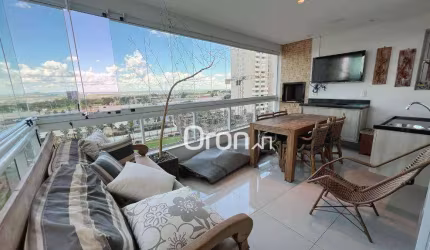 Apartamento equipado e mobiliado com 3 dormitórios à venda, 150 m² por R$ 1.400.000 - Jardim Goiás - Goiânia/GO