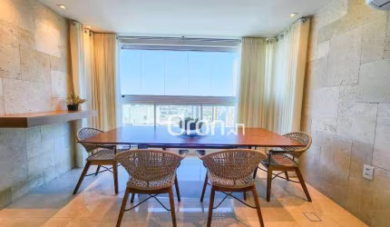 Apartamento equipado e mobiliado com 3 dormitórios à venda, 106 m² por R$ 974.000 - Setor Bueno - Goiânia/GO