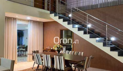 Sobrado mobiliado com 5 dormitórios à venda, 480 m² por R$ 4.500.000 - Alphaville Flamboyant Araguaia - Goiânia/GO