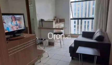Flat mobiliado com 1 dormitório à venda, 34 m² por R$ 249.000 - Setor Oeste - Goiânia/GO