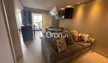 Apartamento mobiliado com 2 dormitórios à venda, 64 m² por R$ 610.000 - Alto da Glória - Goiânia/GO
