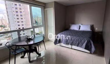 Flat mobiliado com 1 dormitório à venda, 34 m² por R$ 440.000 - Setor Bueno - Goiânia/GO