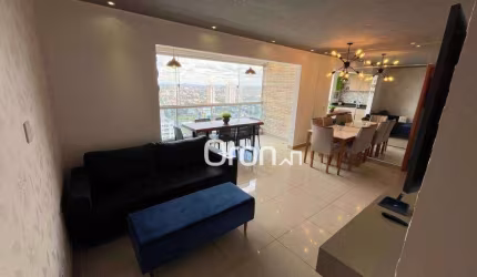Apartamento mobiliado com 3 dormitórios à venda, 85 m² por R$ 660.000 - Parque Amazônia - Goiânia/GO