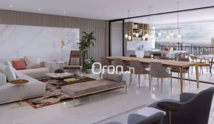 Apartamento com 4 dormitórios à venda, 221 m² por R$ 2.580.000,00 - Setor Oeste - Goiânia/GO