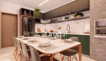 Sobrado com 3 dormitórios à venda, 118 m² por R$ 900.000,00 - Jardim Atlântico - Goiânia/GO