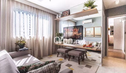 Flat com 1 dormitório à venda, 36 m² por R$ 301.000,00 - Chácaras Dona Gê - Goiânia/GO