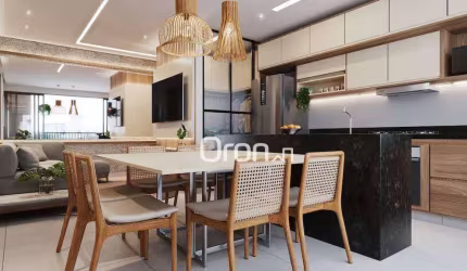 Apartamento com 3 dormitórios à venda, 76 m² por R$ 560.000,00 - Setor Central - Goiânia/GO