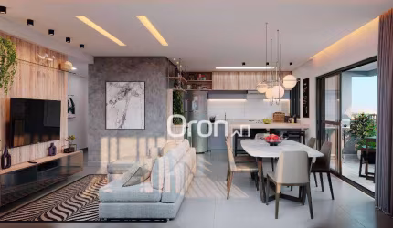 Apartamento com 3 dormitórios à venda, 107 m² por R$ 920.000,00 - Setor Bueno - Goiânia/GO