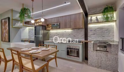 Apartamento com 3 dormitórios à venda, 78 m² por R$ 523.000,00 - Setor Criméia Oeste - Goiânia/GO