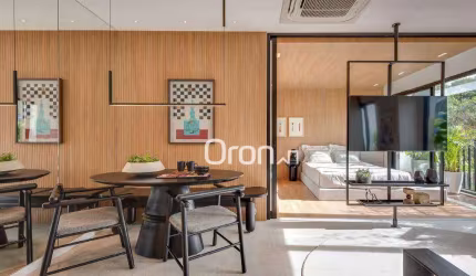 Flat com 1 dormitório à venda, 43 m² por R$ 570.000,00 - Serrinha - Goiânia/GO