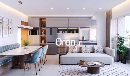 Apartamento com 2 dormitórios à venda, 65 m² por R$ 599.000,00 - Setor Oeste - Goiânia/GO