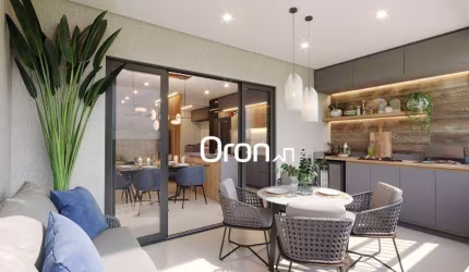 Apartamento com 3 dormitórios à venda, 82 m² por R$ 820.000,00 - Setor Marista - Goiânia/GO