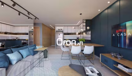 Apartamento com 2 dormitórios à venda, 77 m² por R$ 809.000,00 - Setor Marista - Goiânia/GO