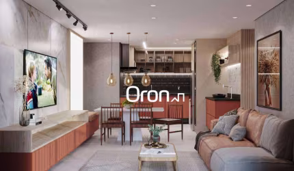 Apartamento com 3 dormitórios à venda, 112 m² por R$ 1.545.000,00 - Setor Marista - Goiânia/GO