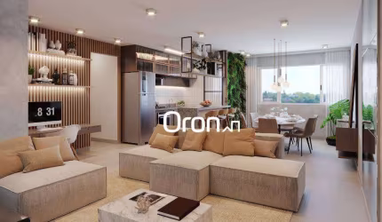 Apartamento com 3 dormitórios à venda, 97 m² por R$ 757.000,00 - Jardim Planalto - Goiânia/GO