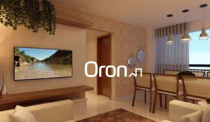 Apartamento com 2 dormitórios à venda, 61 m² por R$ 420.000,00 - Aeroviário - Goiânia/GO