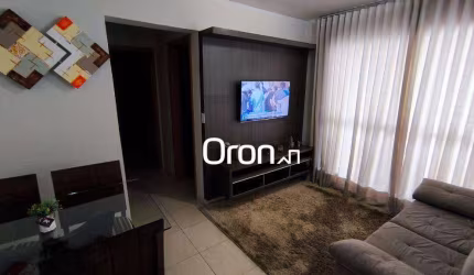 Apartamento mobiliado com 2 dormitórios à venda, 58 m² por R$ 399.500 - Parque Amazônia - Goiânia/GO