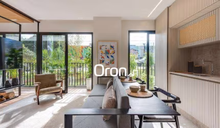 Flat com 1 dormitório à venda, 47 m² por R$ 589.000,00 - Setor Serrinha - Goiânia/GO