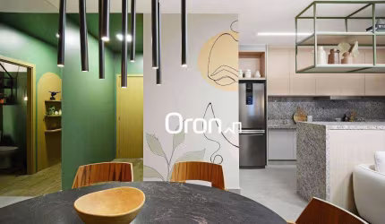 Apartamento com 1 dormitório à venda, 57 m² por R$ 490.000,00 - Setor Central - Goiânia/GO