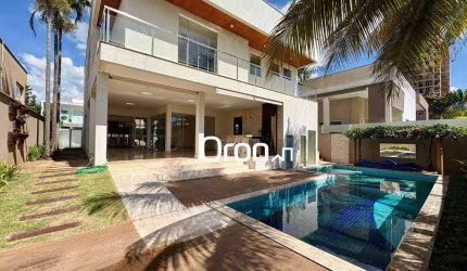 Casa com 4 dormitórios à venda por R$ 4.500.000,00 - Alphaville Flamboyant Residencial Araguaia - Goiânia/GO