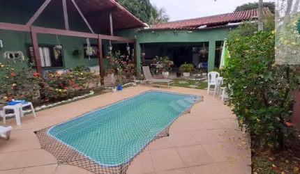 Ocean Vende: Itaipu, Casa, 3 quartos, sendo 1 suíte, piscina, área de lazer, casa anexo, canil, poço