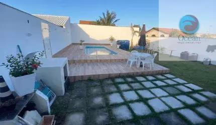 Ocean Vende: Jardim Atlântico, Casa, 3 quartos sendo 1 suíte, piscina, área de lazer,