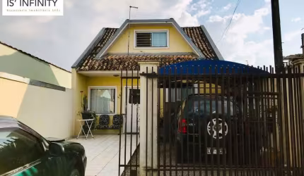 Casa com Ático/99m² á 16min Shopping S.José/27min Curitiba/ R$ 350mil.