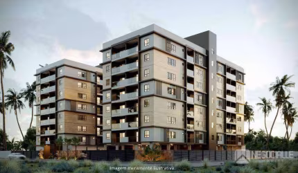 Apartamento com 2 dormitórios à venda, 52 m² por R$ 344.000,00 - Camboinha - Cabedelo/PB