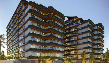 Flat com 1 dormitório à venda, 38 m² por R$ 520.870,99 - Ponta de Campina - Cabedelo/PB