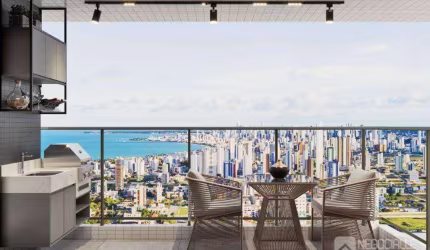 Apartamento com 3 dormitórios à venda, 80 m² por R$ 729.900,00 - Bessa - João Pessoa/PB