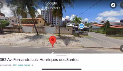 Terreno, 510 m² - venda por R$ 2.600.000,00 ou aluguel por R$ 10.000,00/mês - Bessa - João Pessoa/PB