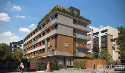 Apartamento com 1 dormitório à venda, 22 m² por R$ 331.852,31 - Cabo Branco - João Pessoa/PB