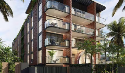 Flat com 1 dormitório à venda, 65 m² por R$ 1.156.853,25 - Cabo Branco - João Pessoa/PB
