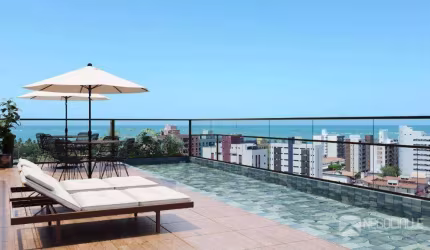 Apartamento com 2 dormitórios à venda, 59 m² por R$ 309.000,00 - Portal Do Poço - Cabedelo/PB