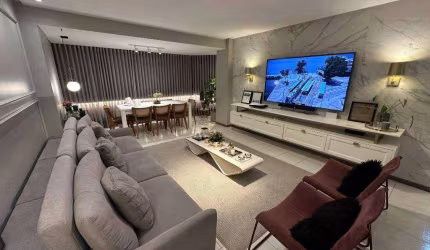 Apartamento com 4 quartos, sendo 3 suítes, à venda, 200 m² por R$ 1.200.000 - Mirante - Campina Grande/PB