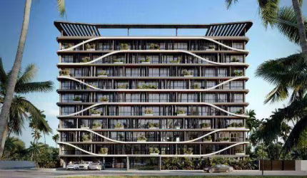 Flat com 1 dormitório à venda, 20 m² por R$ 240.875 - Ponta de Campina - Cabedelo/PB