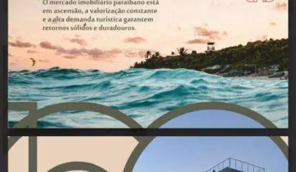 Flat com 1 dormitório à venda, 28 m² por R$ 455.000,00 - Bessa - João Pessoa/PB
