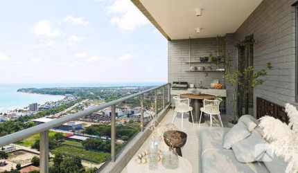 Apartamento com 3 dormitórios à venda, 97 m² por R$ 976.908 - Altiplano Cabo Branco - João Pessoa/PB