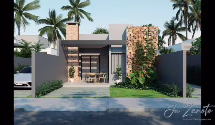 Lançamento Casa Gaivotas com 2 Quartos sendo uma suíte