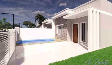 Casa com Piscina  Pontal do Paraná Santa Terezinha R$ 330.000,00
