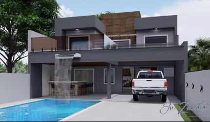 Sobrado 70 m do mar Praia Grande Matinhos com Piscina e Jacuzzi