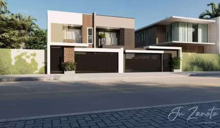 Sobrados com excelente acabamento a 500 m do Mar Balneário Rivieira
