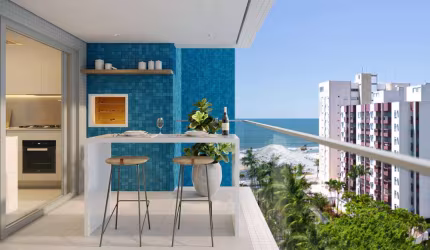 HOME CLUBE-MONTE LAZULI, COBERTURAS DUPLEX COM 3 VAGAS 1 QUADRA MAR