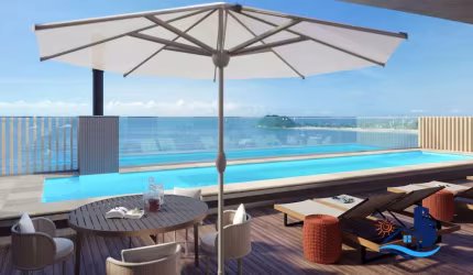 COBERTURA 345,19 m² 5 SUITES 4 VAGAS E SPA  FRENTE MAR EM GUARATUBA-PR