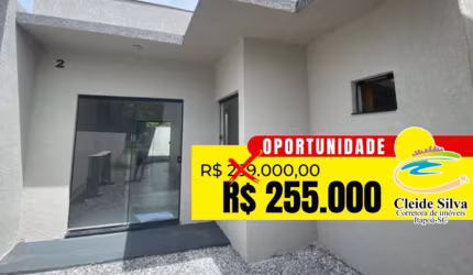 Casa com 2 dormitórios à venda, 57 m² por R$255.000,00 - São Jose - Itapoá/SC