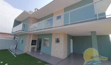 Sobrado com 3 dormitórios à venda, 129,11 m² por R$650.000,00 - Balneário São José - Itapoá/SC